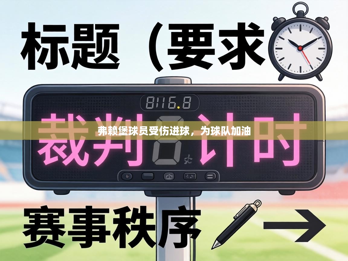 弗赖堡球员受伤进球，为球队加油  第2张